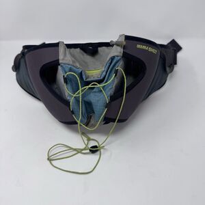 Vintage REI Double Shot Waist Bag Fanny Pack Running Hiking Biking Water Bottle